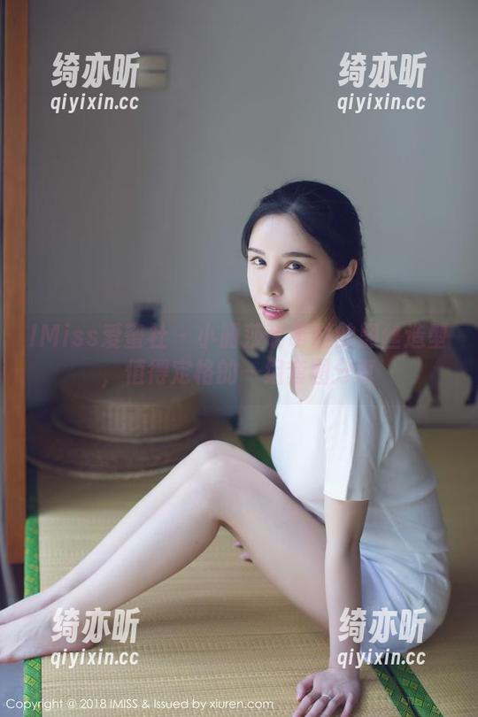 IMiss爱蜜社 - 小丽莎萌萌哒的黑丝造型，值得定格的一组套图分享
