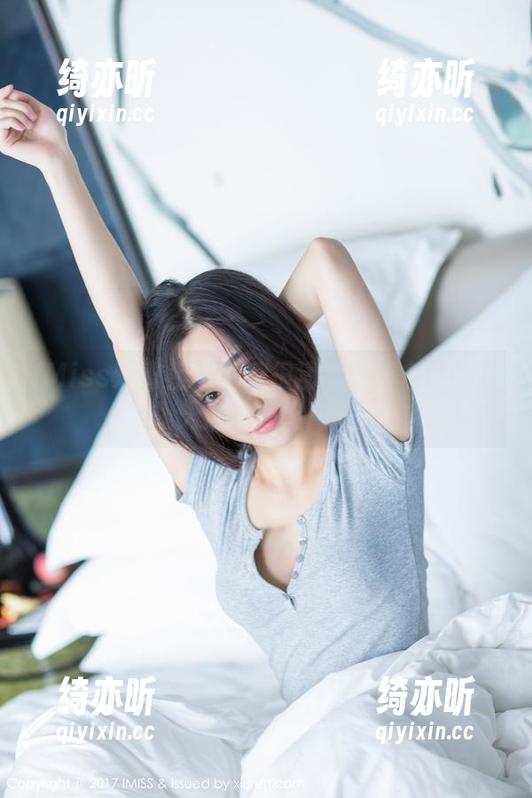IMiss爱蜜社-萌白酱 IMiss爱蜜社 - 假装很清凉:萌白酱的夏天原图撞上高温