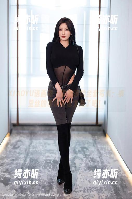 XIAOYU语画界 - 李丽莎的全套写真：裤里丝的表演欲也太强了吧！