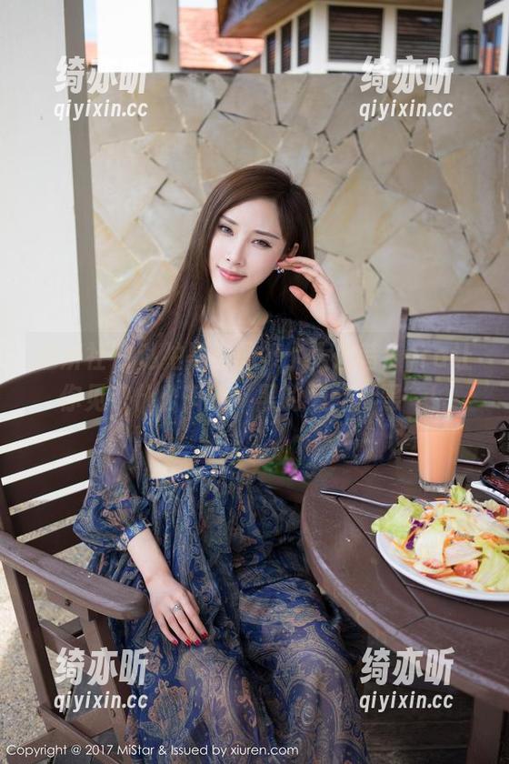 魅妍社-大奶昔Kyra 魅妍社 - 私拍黑色图集:大奶昔Kyra让你见识什么叫做“黑的不能再黑”!